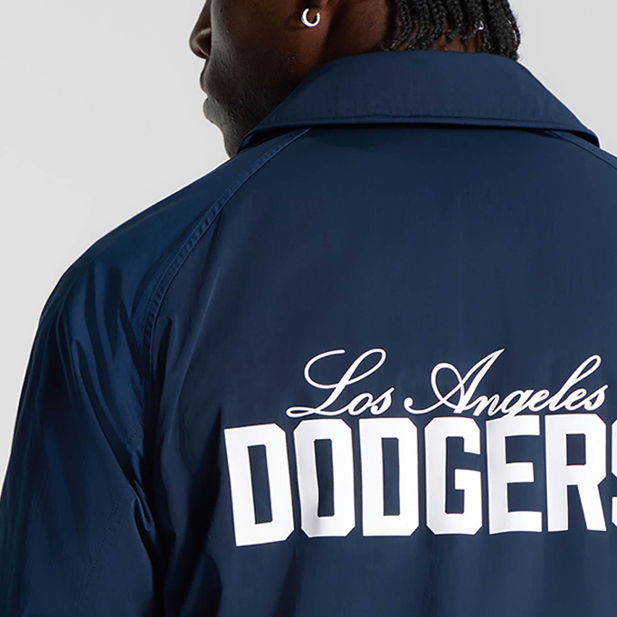 Los Angeles Dodgers lululemon Raglan Coaches Jacket- True Navy